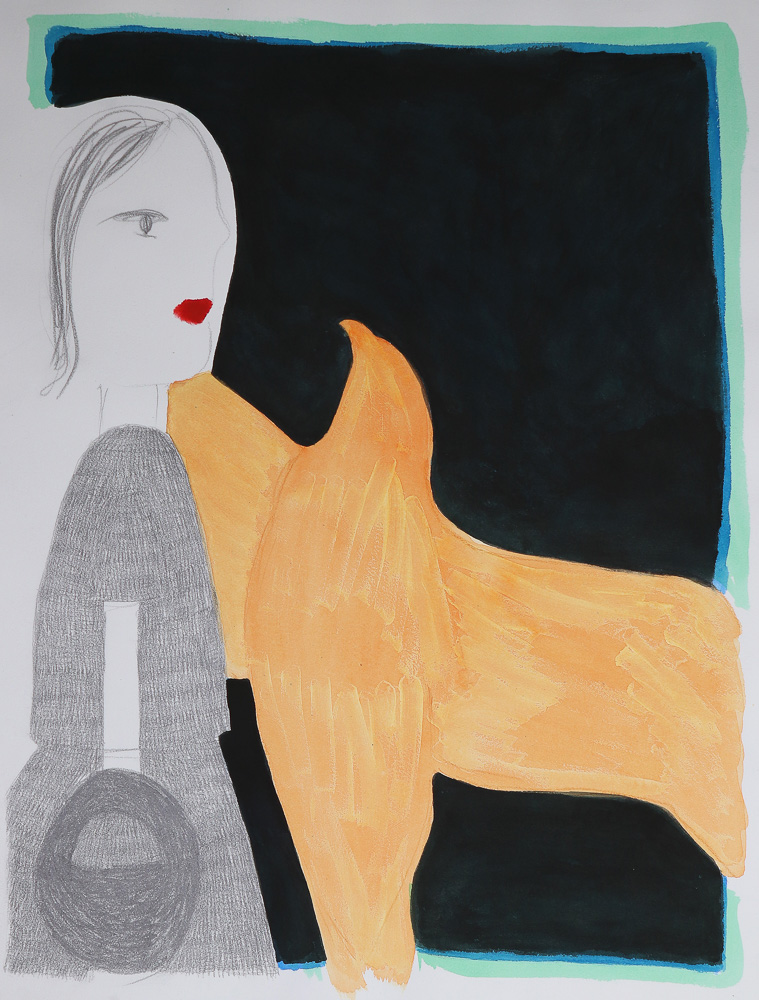 A girl and a bird, 2026