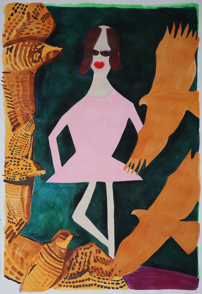 A dancer and birds, 2026